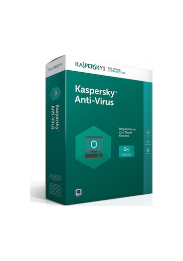 Kaspersky Antivirüs Trk Kutu 1 Yıl 2 Kullanıcı
