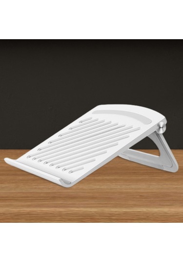 Homyl Katlanabilir Dizüstü Bilgisayar Standı Ofis Ev Beyaz