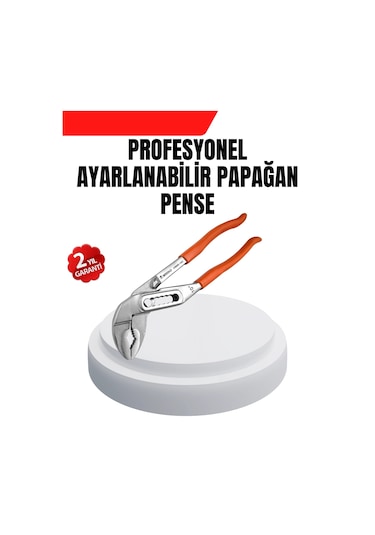 Ayarlanabilir Kurbağacık Pense Boru Anahtarı Çelik Malzeme