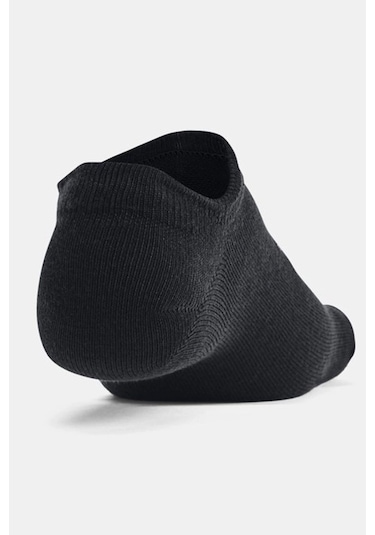 Under Armour Ua Essential No Show 6pk Unisex Çorap Siyah