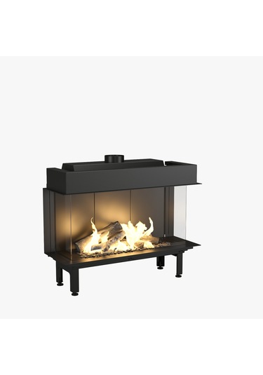 VOURLA 100 3V CAM AÇIK GAZLI ŞÖMİNE