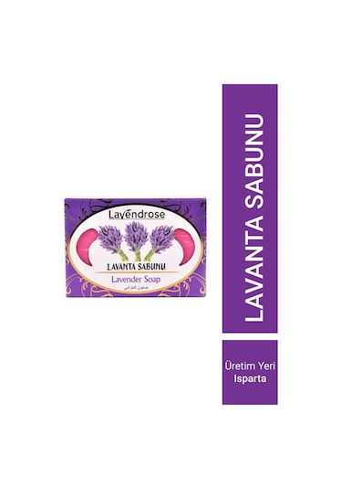 Lavendrose Doğal El Yapımı Lavanta Sabunu 100 G