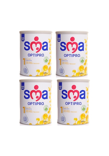 Sma Optipro 1 Bebek Sütü 800 G 4 Adet
