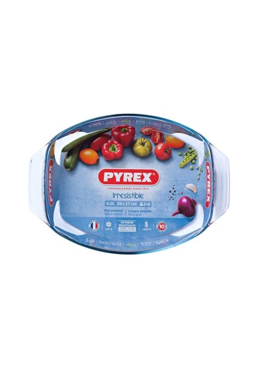 Pyrex 412B000/7044 Oval Fırın Kabı 4 L