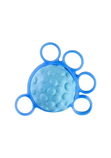 Suntek Parmak Kavrama Topu Sıkma Eğitimi Kuvvet Esneklik El Mavi