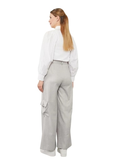 Levidor Kaadın Kargo Pantolon 410077 Gri