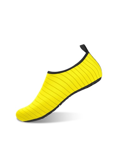 Geeroyoo Plaj Ve Yoga İçin Su Geçirmez Spor Ayakkabı - Sarı, 48-49 Beden, Rahat Ve Çıplak Ayak Hissi Sunar Sarı