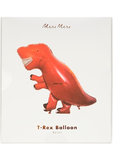 Meri Meri - T-rex Foil Balloon - T-rex Folyo Balon Çok Renkli