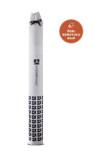 Kaşmir Halı 7/24 Sahara Marta Gri 80x300 CM Salon Mutfak Halısı Kilim