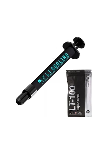 Lt-100 Likit Metal Sıvı Metal Termal Macun 128 W/m.k 1,5 Gr.