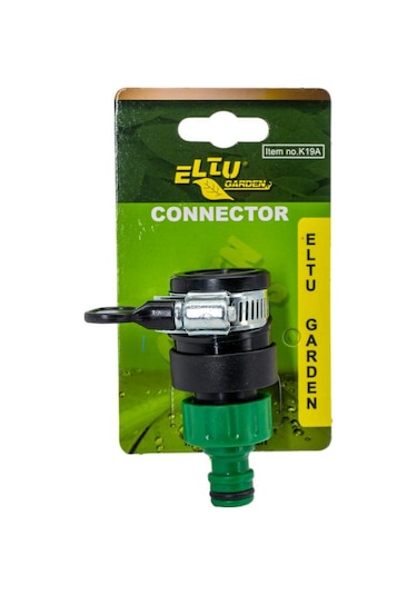 Eltu K19a Kelepçeli Musluk Adaptörü 1/2''