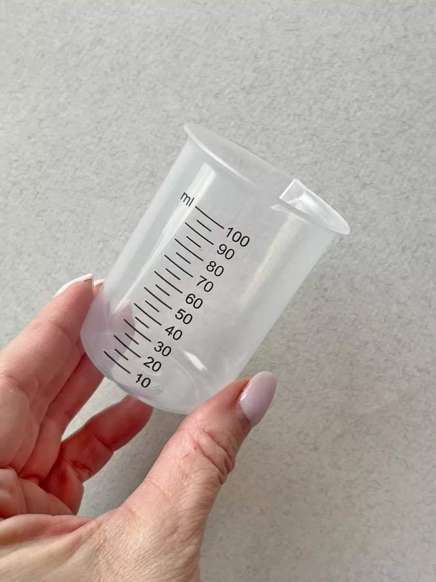 Trost Beyaz, 100 Ml Ölçekli Ve Uçlara Sahip Ölçü Kabı 220801806 Beyaz