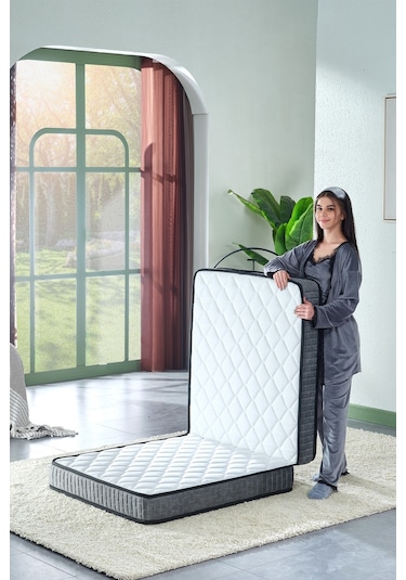 Ultra Deluxe Gri Katlanır & Misafir & Yer Yatağı Ölçü Seçenekli