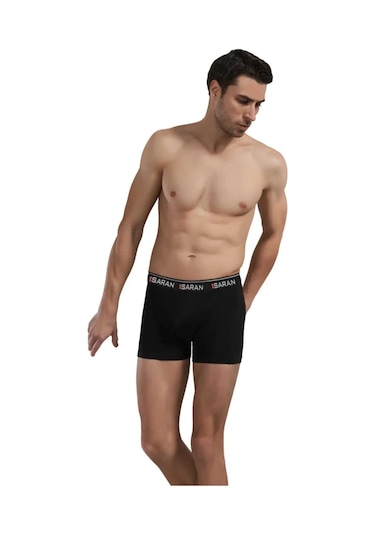 Saran Erkek Likralı Pamuklu Boxer 3103 - 6 Adet 001