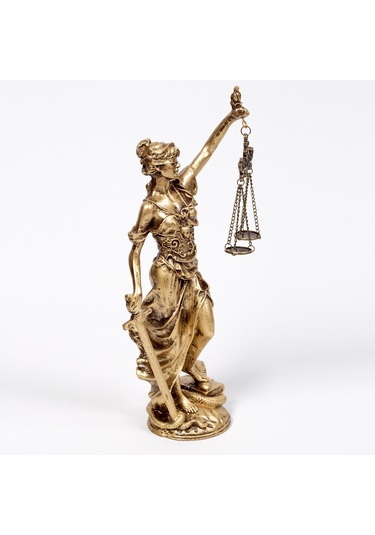 18cm Themis Heykeli Ofis Hediyesi Adalet Biblosu Avukata Hediye Biblo