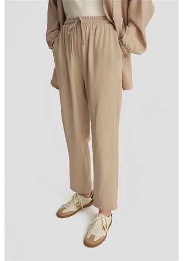 Armine Modal Havuç Pantolon 25yd4240-2 Bej Bej