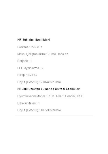 Nf 308s Kablo Test Cihazı Ub