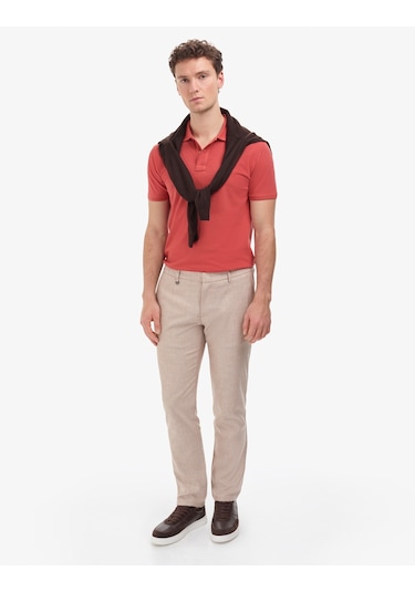 Pierre Cardin Erkek Kiremit Tişört Basic 50321128-vr031