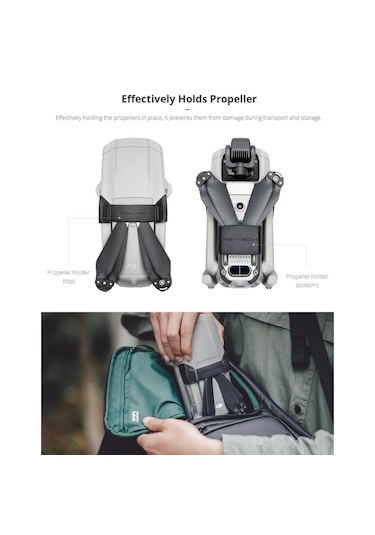 DJI Mavic Air 2 Silika Jel Pervane Tutucu Aksesuarı Pgytech