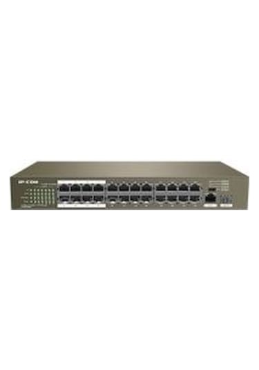 Ip-Com F1126P-24-250 W 24 Port Yönetilebilir Poe Switch