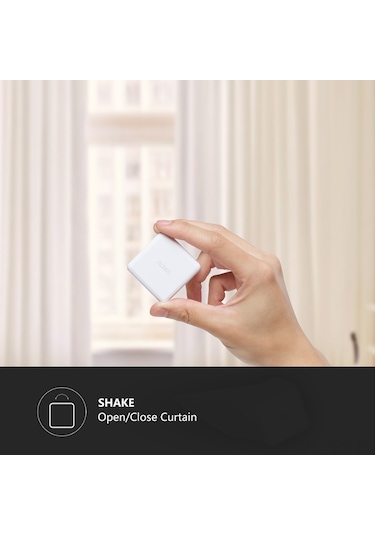 Reedark Aqara Beyaz Zihir Küpü: 6 Hareketle Akıllı Ev Cihazlarını Kontrol Et Zigbee, Cr2450 Pil, Gateway Gereklidir
