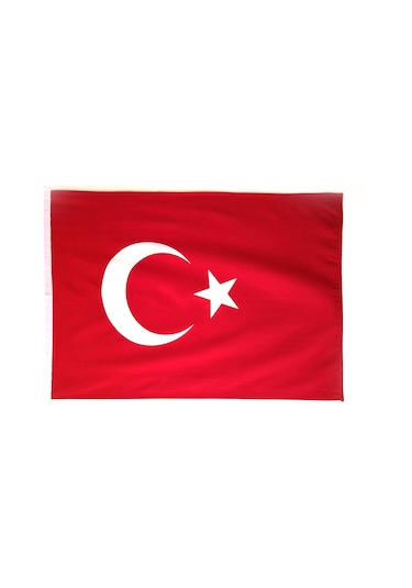 Türk Bayrağı 70X105CM Alpaka Kumaş Fabrikasyon Baskı
