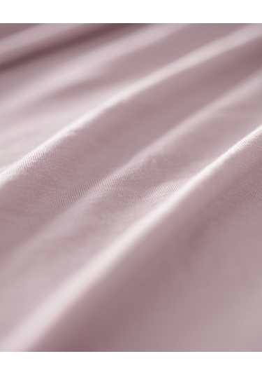 Belle Tek Kişilik Plus Lastikli Bambu Çarşaf - Açık Mürdüm 8684427048917 Çok Renkli