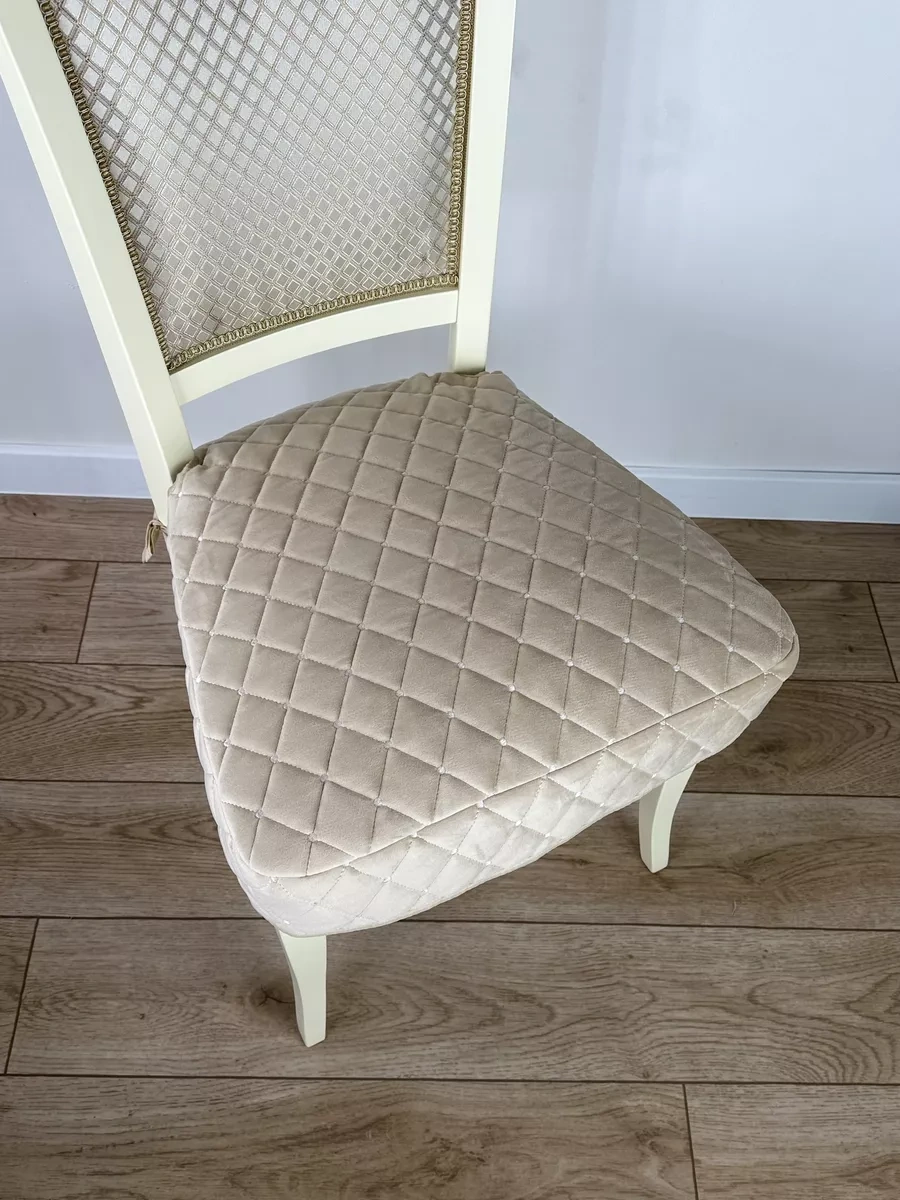 Acsenia Bağcıklı Sandalyeden İçin Yastık 233719564 Bej