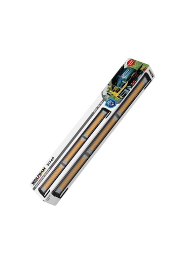Wolfram 10v-30v Led Bar Off-road Sarı 14 Fonksiyonlu Çakar Tepe Lamba 45 Cm E9 Germany