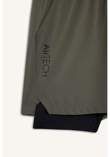 Defacto Defactofit Slim Fit Dar Kesim Sporcu İçi Taytlı Dokuma Şort F0010ax25aukh398 Haki Defacto Defactofit Slim Fit Dar Kesim Sporcu İçi Taytlı Dokuma Şort F0010ax25aukh398 Haki