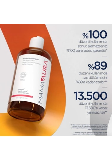 Mamaaura Fortify Me Şampuan 250ml