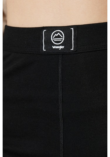 Wrangler All Terrain Gear Regular Fit Normal Kesim Termal İçlik Pantolon W222638001 Siyah