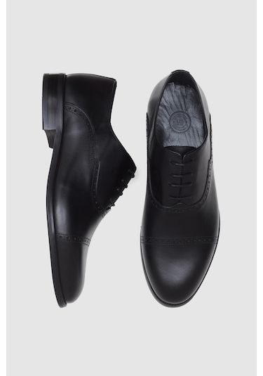 Ds Damat Siyah Klasik Deri Ayakkabi 2hf092002101m Siyah