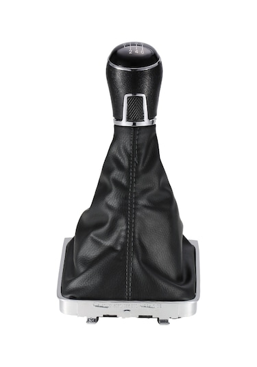 Geeroyoo "vw Passat B7 İçin 6 Vites Deri Vites Topuzu - Kolay Montaj, Rahat Kullanım" Diğer