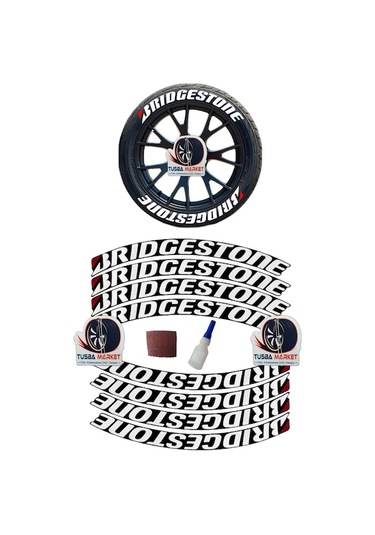 Nk Motors Üniversal Motorsiklet Lastik Yazısı Bridgestone