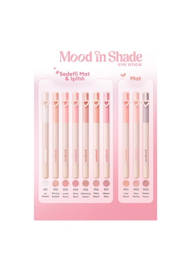 Topaklanma Yapmadan Kolayca Uygulanan Kalem Far Perıpera Mood In Shade Eye Stick P02shining Bubble P02 Shining Bubble 16237795