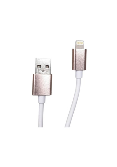 2a Apple iPhone Uyumlu Lightning Hızlı Şarj Kablosu - 1 Metre - Gold