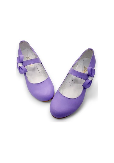 Beebron Ortopedik Topuklu Abiye Kız Çocuk Ayakkabı Soft Series Abiayk2401 Lila Lila