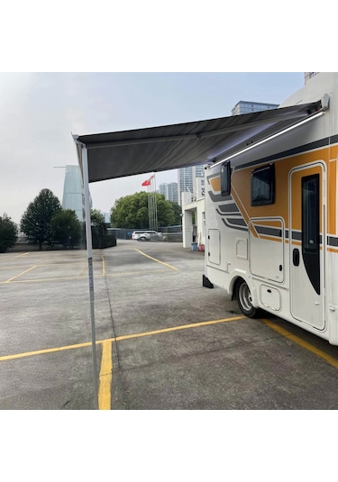 Campasist Ca400tk 4.00 X 2.50 Beyaz Kasetli Duvar Tipi Karavan Tentesi