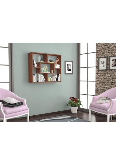 Summer Duvar Rafı Ceviz