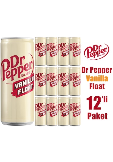 Dr Pepper Vanilla Float 12 x 330 ML