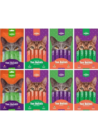Kiwi Pets Sıvı Kedi Ödül Maması 15 Gr 80 Adet