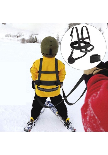 Dolıty Snowboard Eğitimi Yeni Başlayanlar Için Çocuklar Siyah Siyah