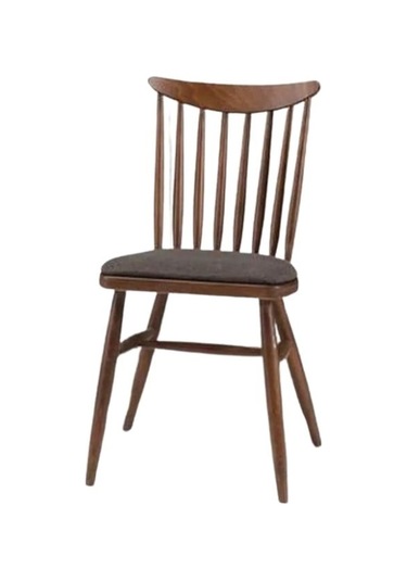 Ashbourne Ahşap Yemek Sandalyesi Ceviz - Kahverengi