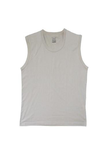 Siyah Erkek Düşük Kollu T-Shırt-Siyah