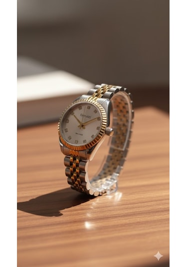 Ferrucci Kadın Kol Saati Gümüş Renk, Gümüş Kadran - Fc03630m.04, 2 Yıl Garantili Altın - Gümüş