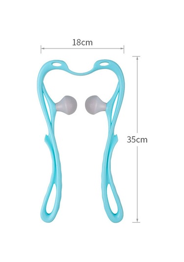 Boyun Masaj Aleti Kendi Kendine Masaj Aleti Pembe Pembe Çok Renkli