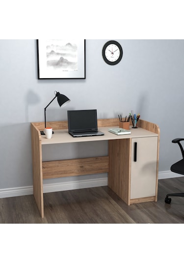 Arnetti Luses Çalışma Masası Atlantik Çam & Bej Atlantik Çam - Bej