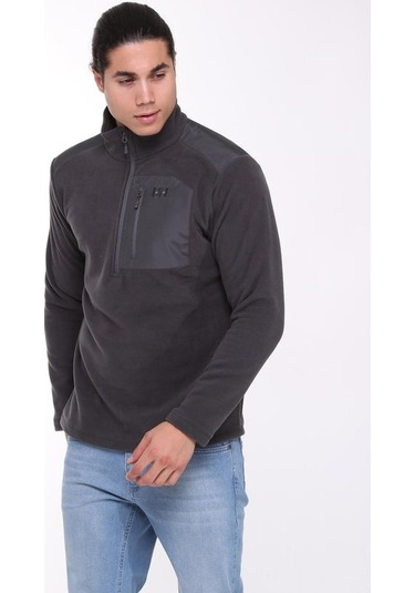 Helly Hansen Block Halfzip Polar Ebony 001
