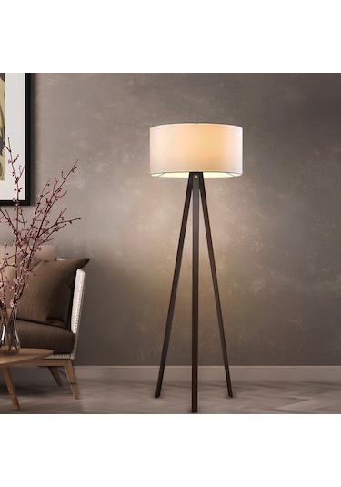 Homing AYD-2971 Krem Başlıklı Tripod Lambader